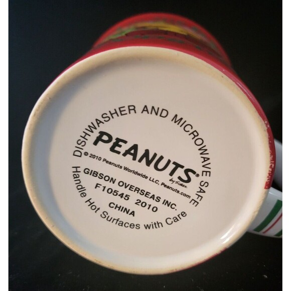 Joy to the World w/Woodstock, Snoopy Christmas Mug-2010 - Picture 5 of 6